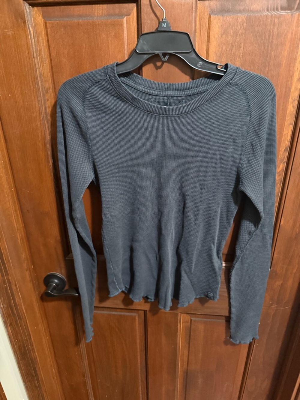 Free People Easy Does It Long Sleeve Tee Size M